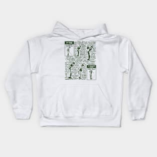 SWING THOUGHTS Kids Hoodie